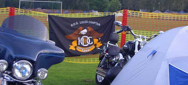 H.O.G. Luleå Chapter Camping